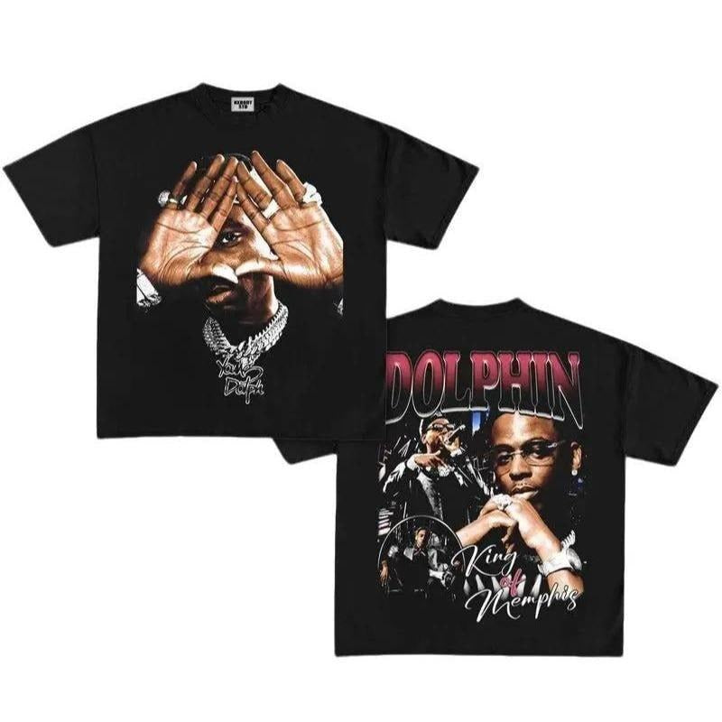 Retro Young DOLPH vintage Graphic Tee Shirt Hoodie, Sweatshirt | UrbanDripWear.com