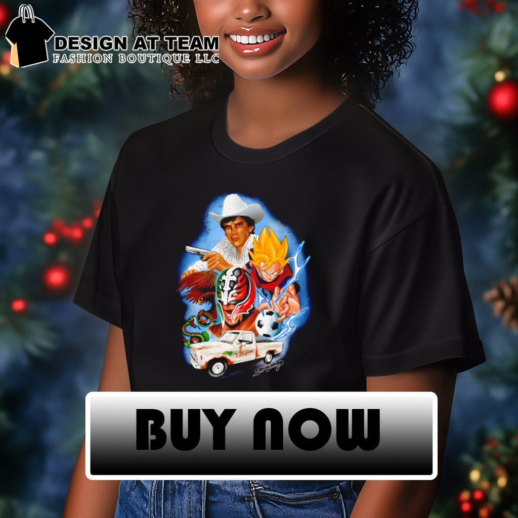 Rey Mysterio Goku Lonestar Luchador That Mexican OT 2026 shirt
