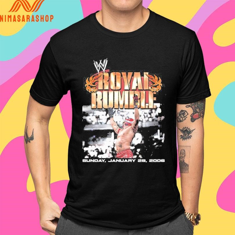 Rey Mysterio Royal Rumble Sunday January 29 2006 Shirts