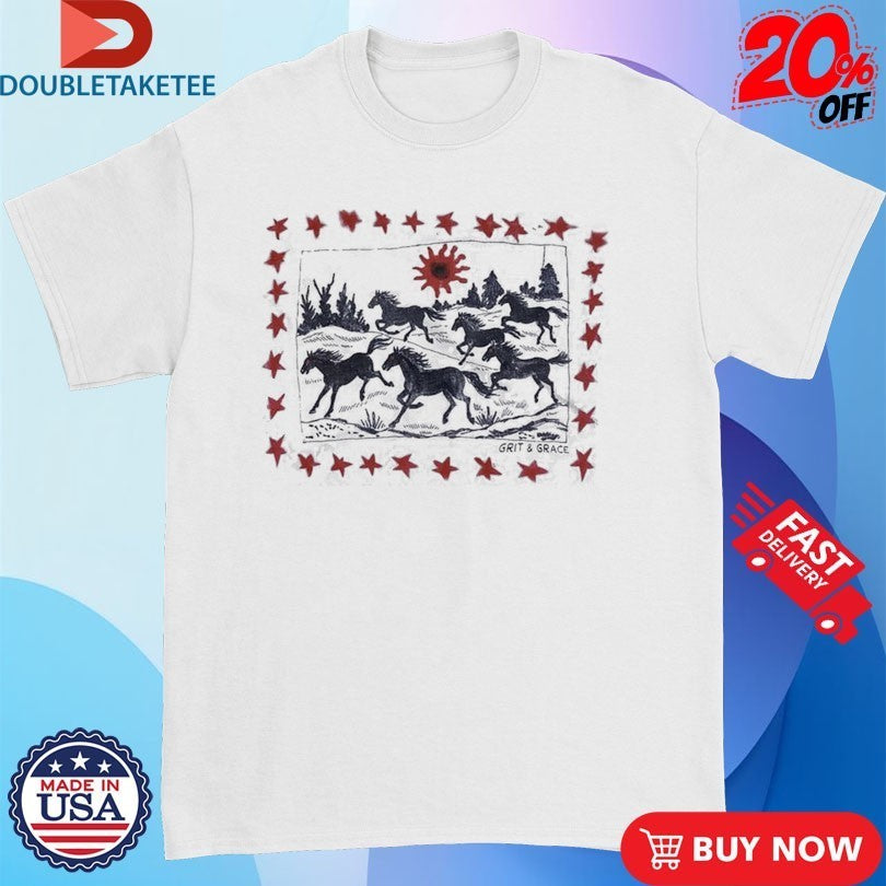 Rich Amiri Grit & Grace Horses Shirts