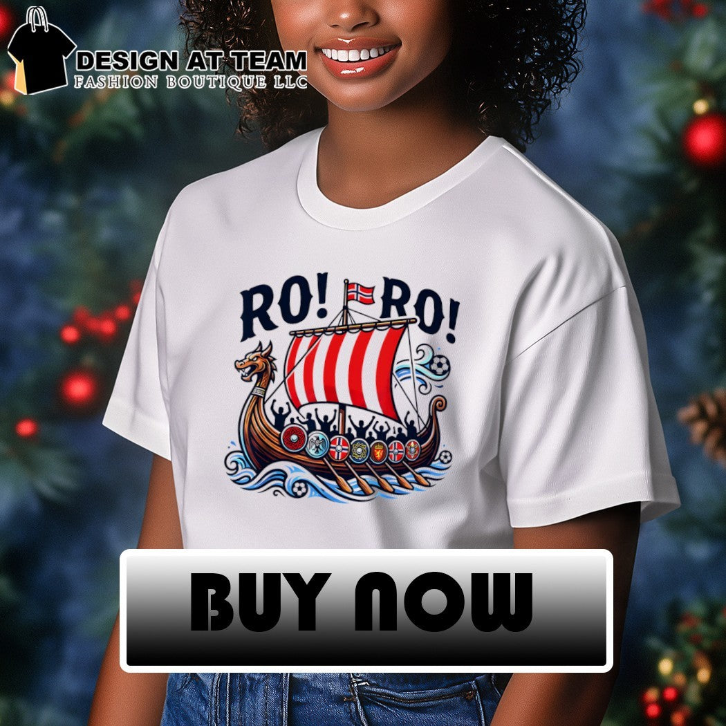 Ro Ro Viking Row Norwegian Norway Soccer World Cup 2026 shirt