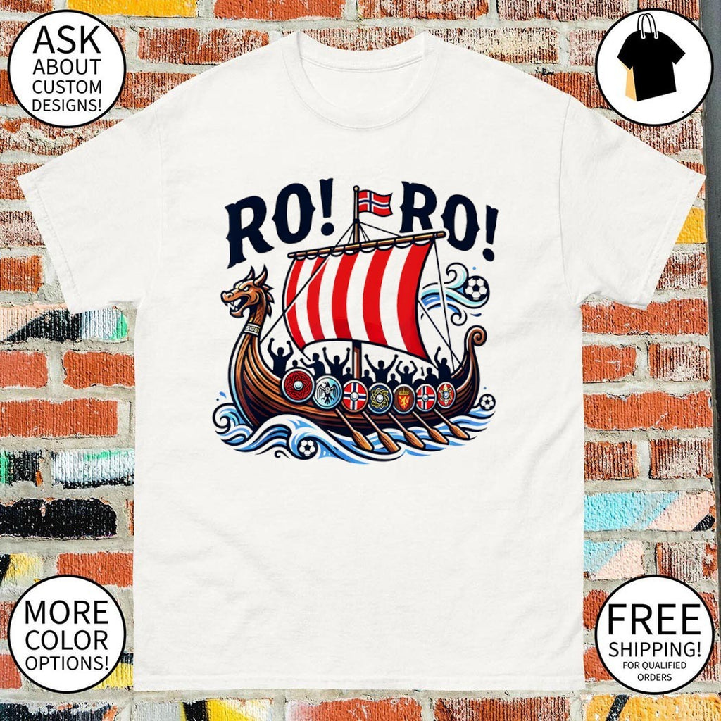 Ro Ro Viking Row Norwegian Norway Soccer World Cup 2026 shirt