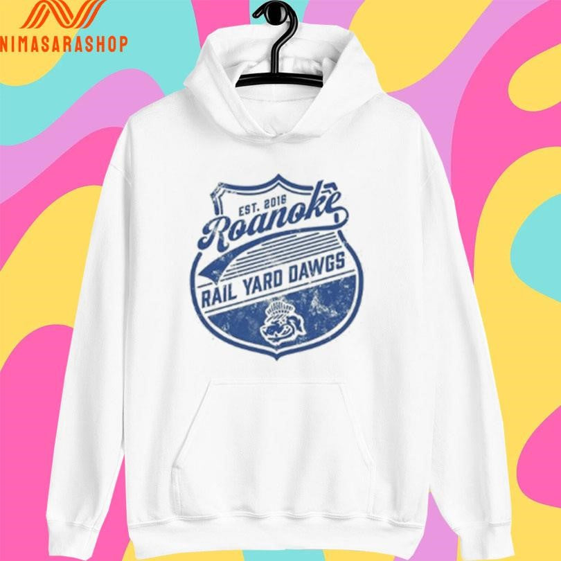 Roanoke Rail Yard Dawgs Est 2016 Hockey Shield Shirts