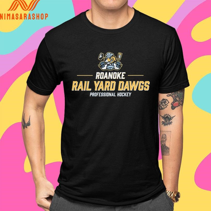 Roanoke Rail Yard Dawgs Professional Hockey Shirts