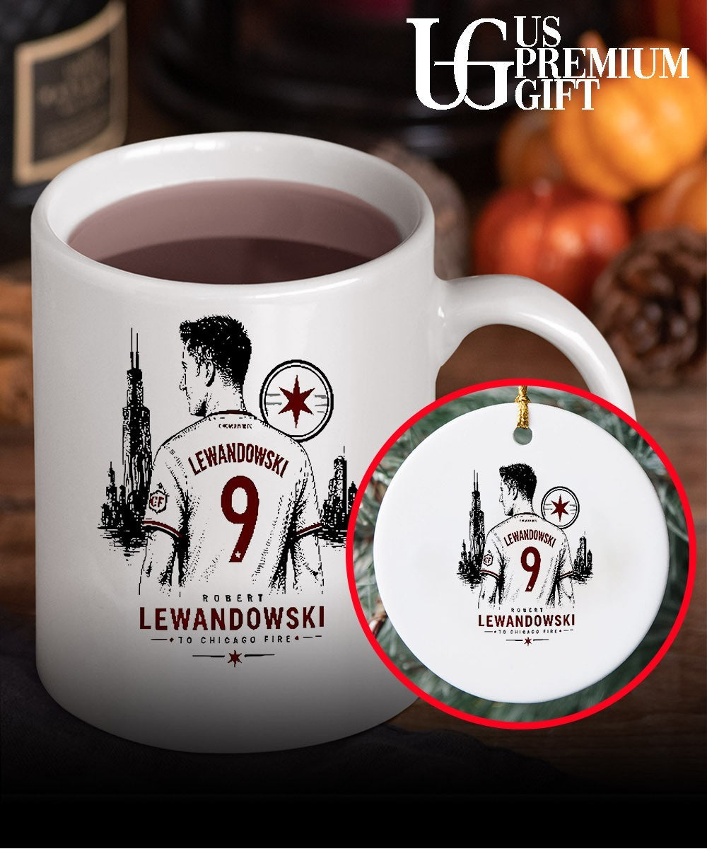 Robert Lewandowski To Chicago Fire shirt