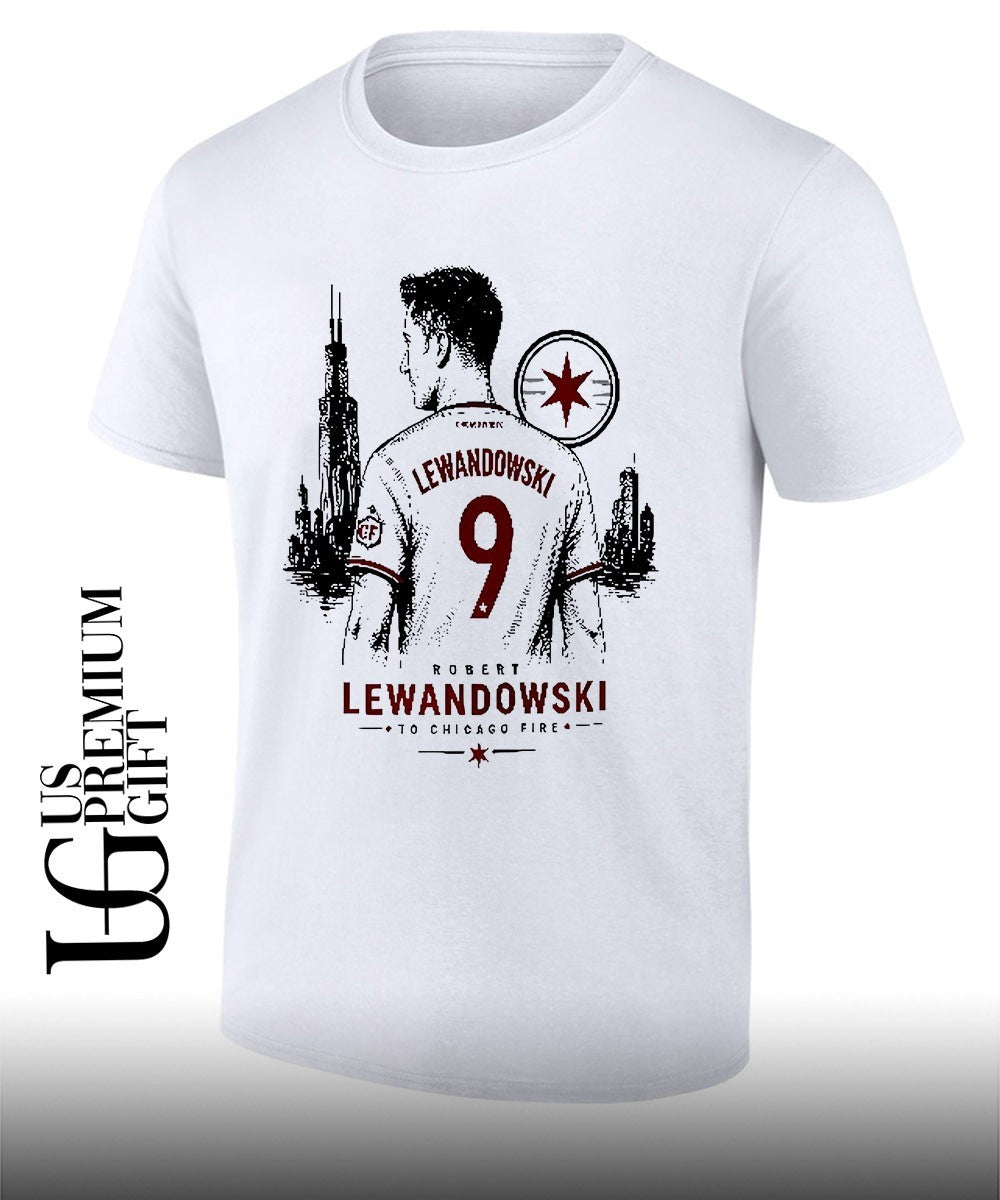 Robert Lewandowski To Chicago Fire shirt
