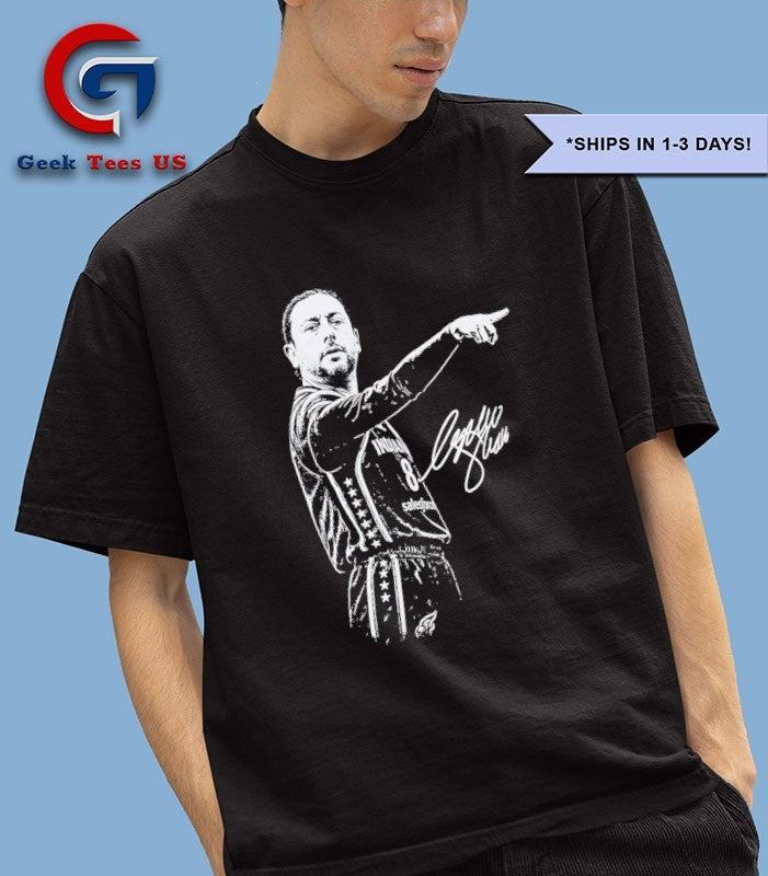 Roberto De Zerbi Sophie Cunningham Pointing parody signature T-shirt