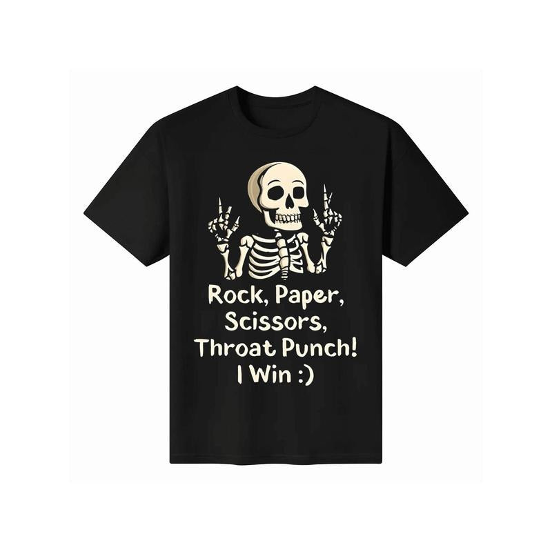 Rock Paper Scissors Throat Punch Win Shirt -Funny Game Shirt Hoodie, Sweatshirt | UrbanDripWear.com