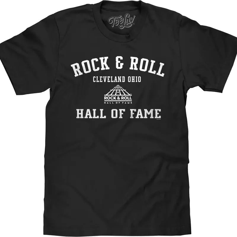 Rock and Roll Hall of Fame T-Shirt - Black Hoodie, Sweatshirt | UrbanDripWear.com