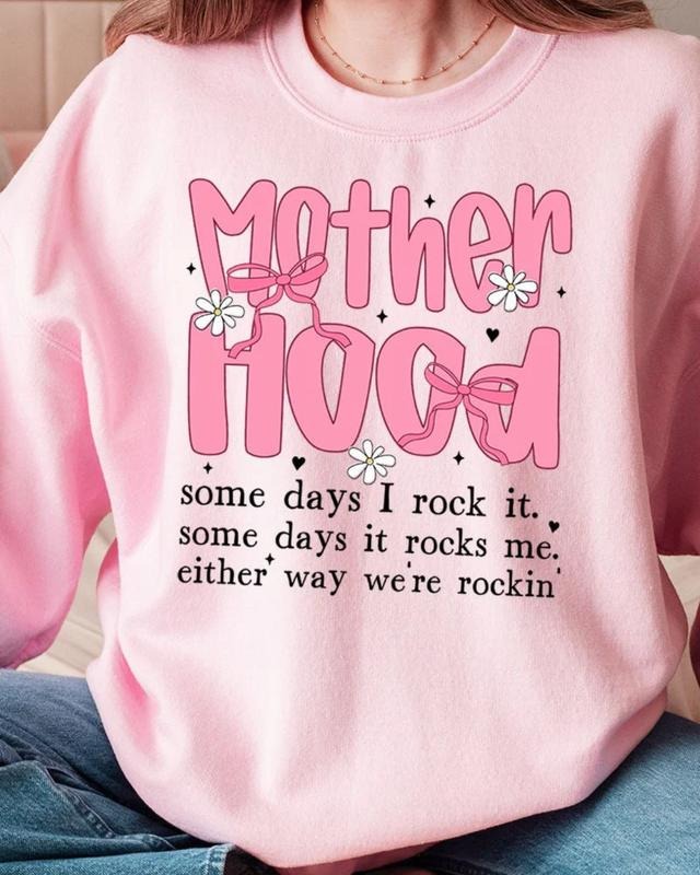 Rocking Motherhood Unisex NuBlend Crew Sweatshirt T-Shirts, Hoodie | UrbanDripWear.com