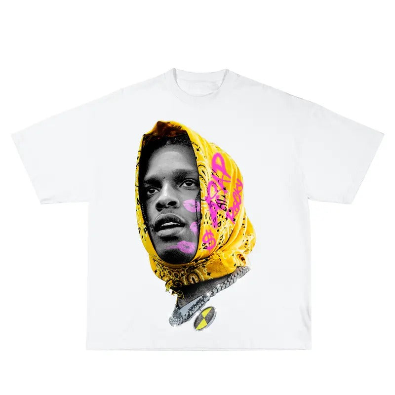 Rocky Inspired Vintage Graphic T-shirt Heavy Cotton Tee Basketball 90 s Styled Shirt Hiphop Vibes Y2K Aesthetic Throwback...
