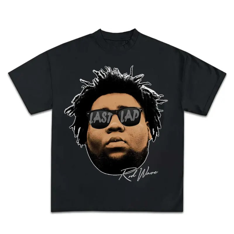 Rod Glasses Last Lap Rd Wave Big Face tar Graphic Rap Tee Shirt Top Streetwear Hoodie, Sweatshirt | UrbanDripWear.com