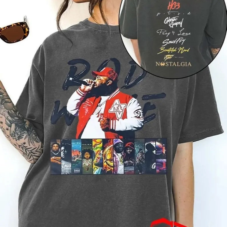 Rod Wave Concert T Shirt, Last Lap Tour Shirt, Gift For Him, For Her Hoodie, Sweatshirt | UrbanDripWear.com