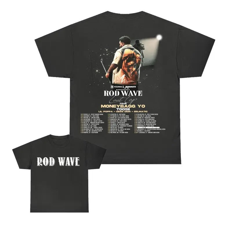 Rod Wave Hip Hop Graphic Shirt for Men and Women, Last Rap Tour Merch Sweatshirt Hoodie | UrbanDripWear.com