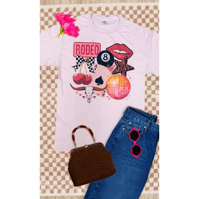Rodeo Collage Graphic T-Shirt Hoodie, Sweatshirt | UrbanDripWear.com