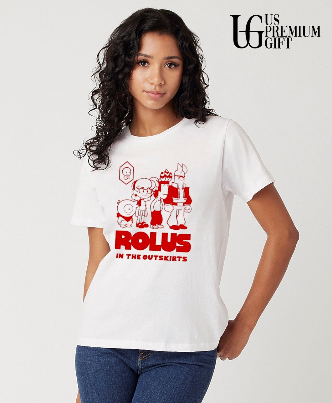 Rolus in the Outskirts cartoon character shirt