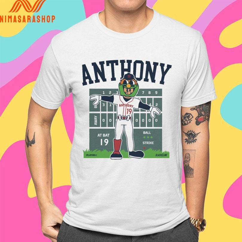 Roman Anthony Boston Red Sox Wally The Green Monster Shirts