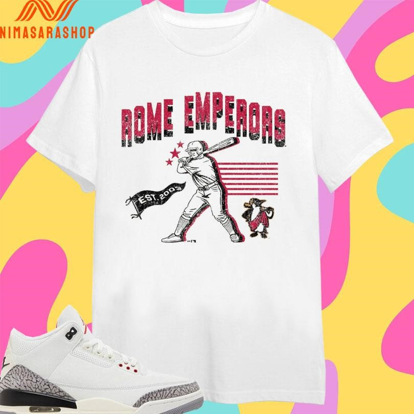 Rome Emperors Est 2003 Baseball Shirts