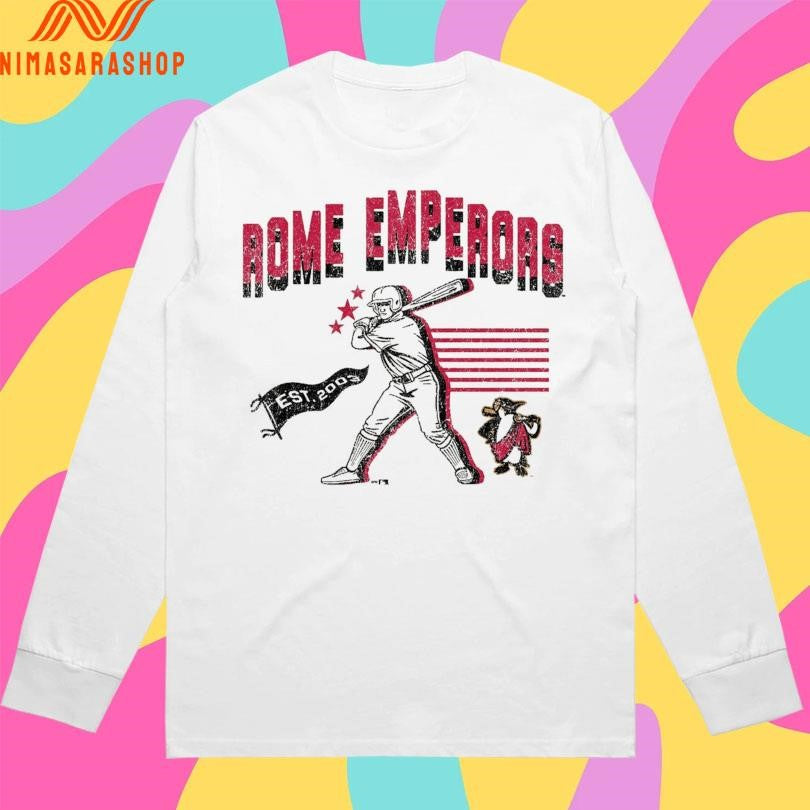 Rome Emperors Est 2003 Baseball Shirts