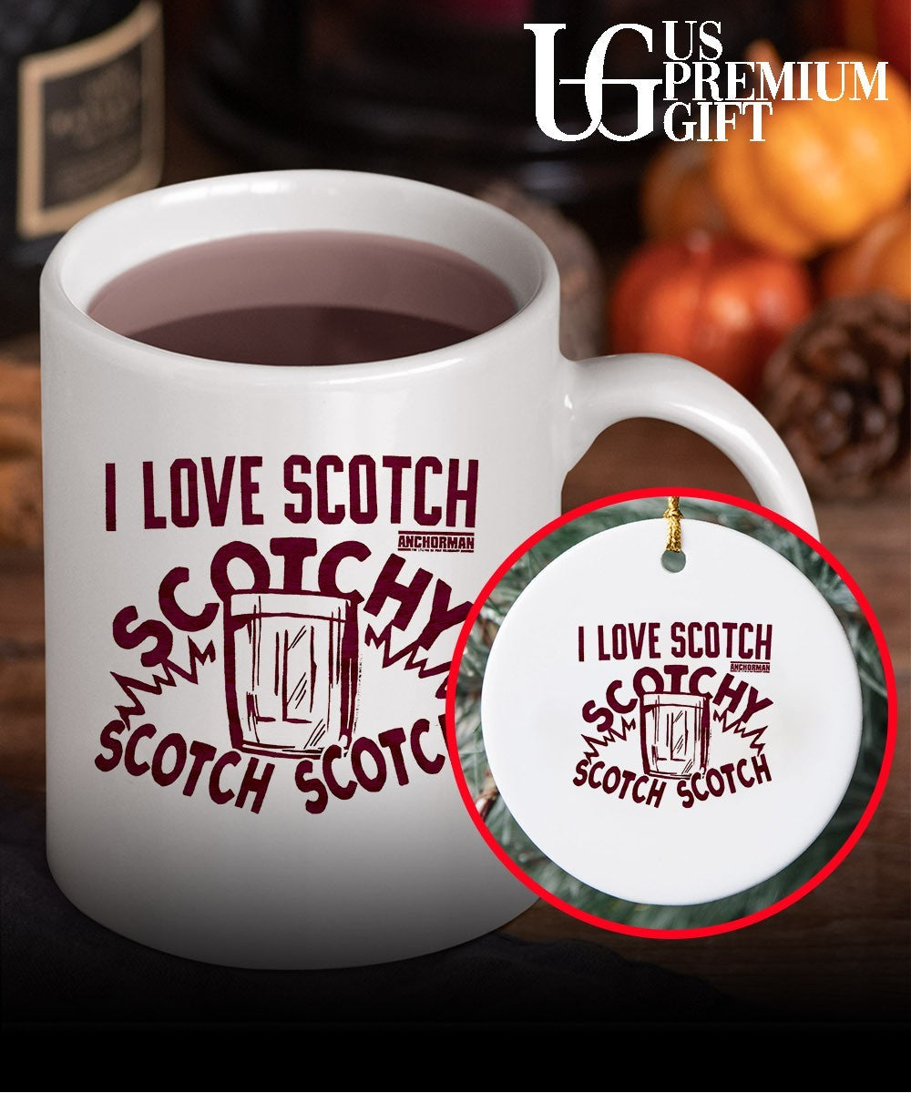 Ron Burgundy Anchorman I Love Scotch Scotchy Scotch Scotch shirt