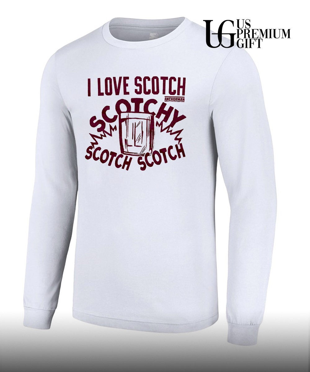 Ron Burgundy Anchorman I Love Scotch Scotchy Scotch Scotch shirt