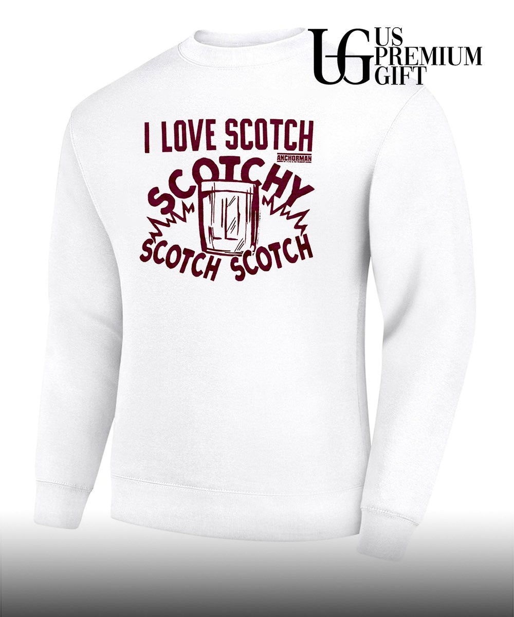 Ron Burgundy Anchorman I Love Scotch Scotchy Scotch Scotch shirt