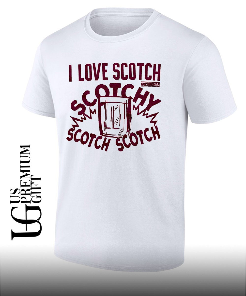 Ron Burgundy Anchorman I Love Scotch Scotchy Scotch Scotch shirt