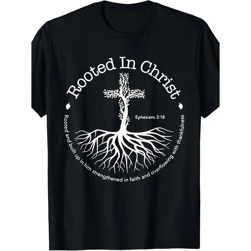 Rooted In Christ Pray T-Shirt Made in USA Hoodie, Sweatshirt | UrbanDripWear.com