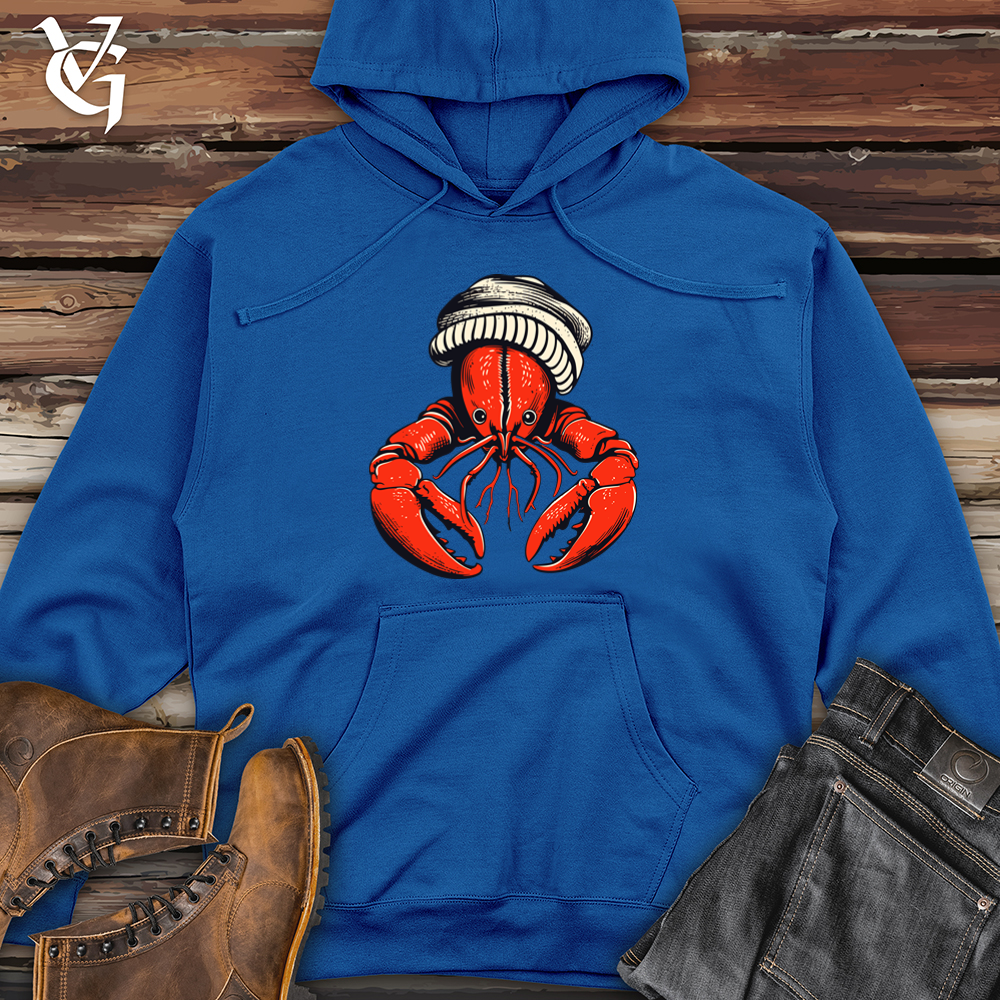 Vintage Beanie Claw Midweight Hooded Sweatshirt