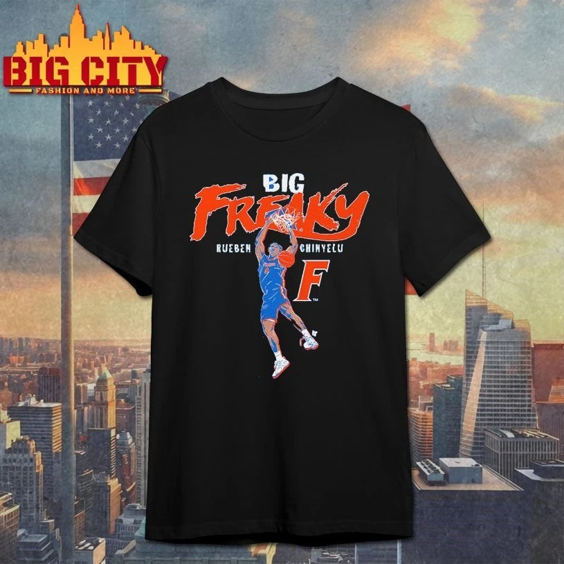 Rueben Chinyelu Big Freaky Florida Basketball T-shirt