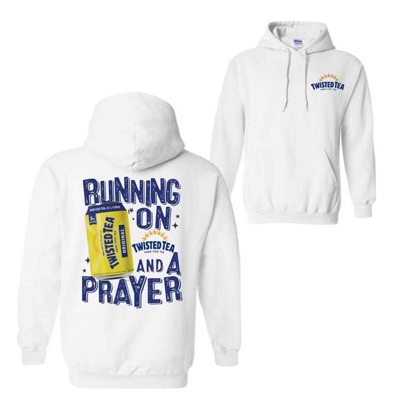 Running On Twisted And A Prayer 2 Sided T-Shirt Sweatshirt Hoodie, For Men And Women, Trendy Shirt | UrbanDripWear.com
