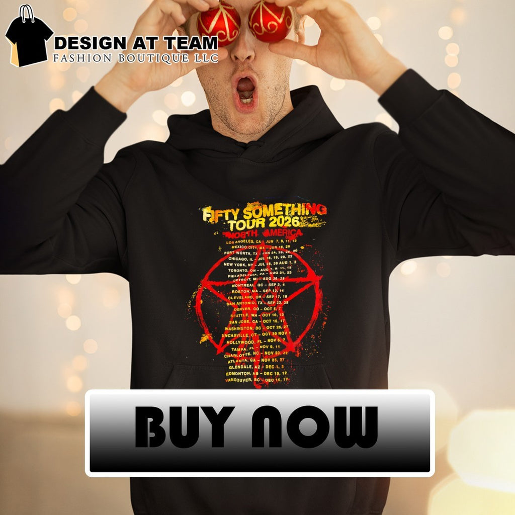 Rush Fifty Something Tour 2026 North America Tour list shirt