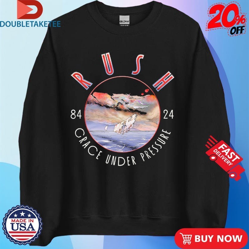 Rush Grace Under Pressure 40 1984 2024 Shirts