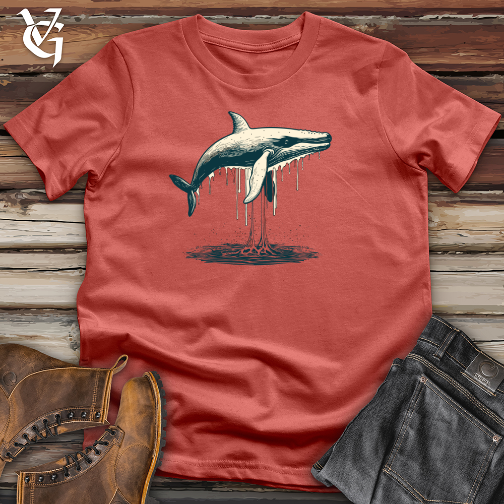 Vintage Arctic Whale Cotton Tee