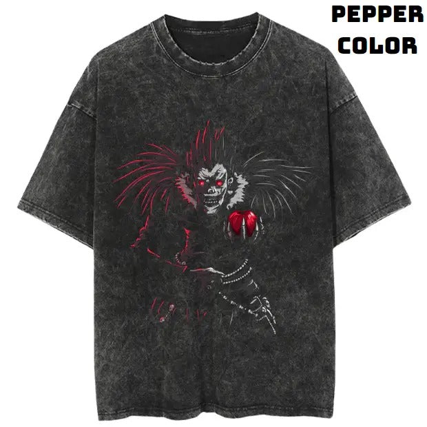 Ryuk Vintage Tee, Ryuk T-Shirt, Death Note Shirt, Vintage Graphic Tees, Unisex Anime Manga Shirt Top Menswear Womenswear...