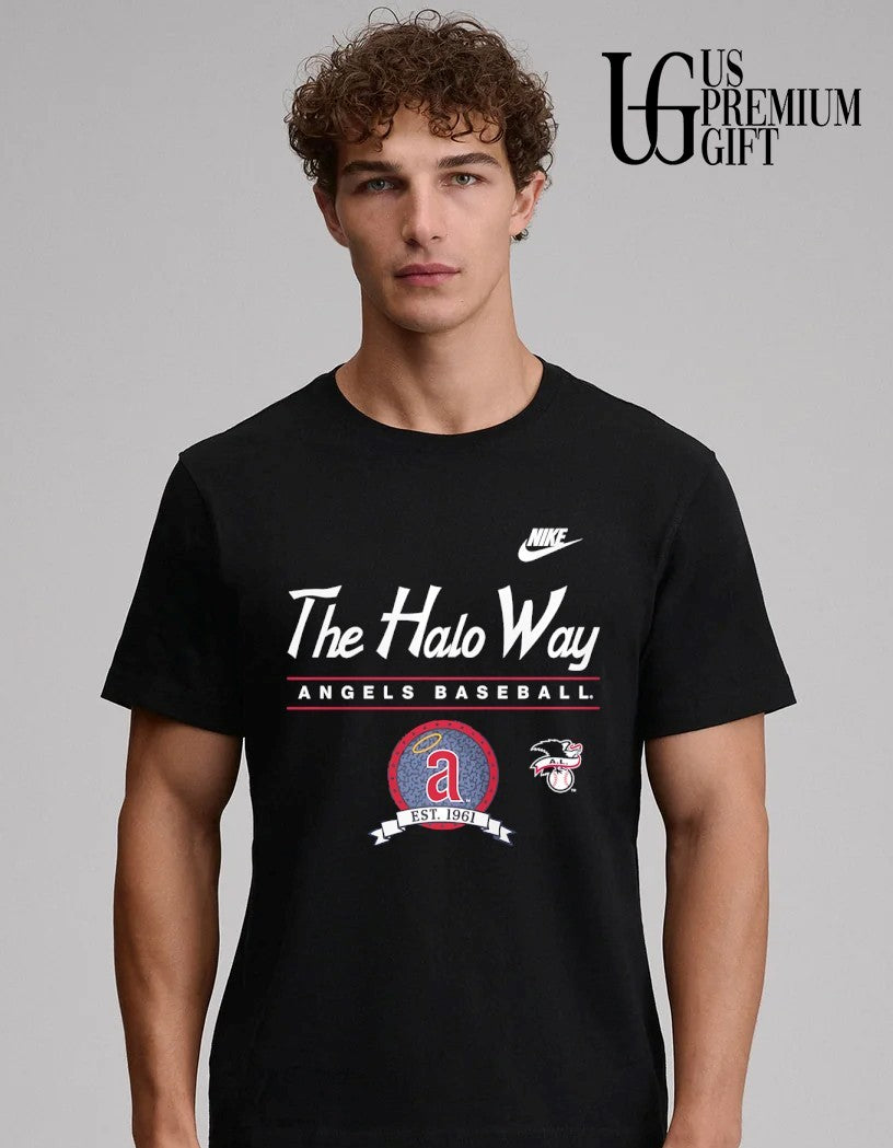 The Halo Way Los Angeles Angels baseball Est 1961 shirt
