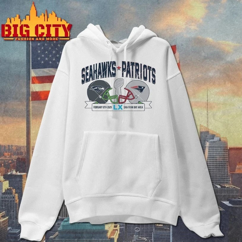 SEA Vs NE Helmets Seattle Champs New England Champs t-shirt