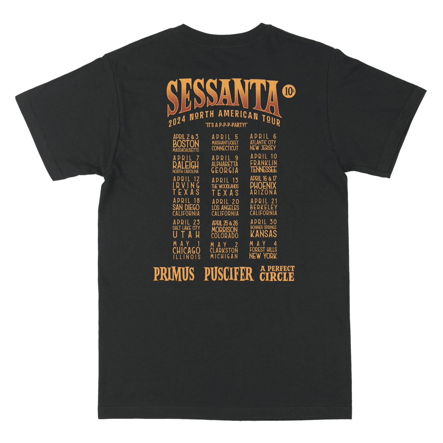 Three Headed Tour Tee