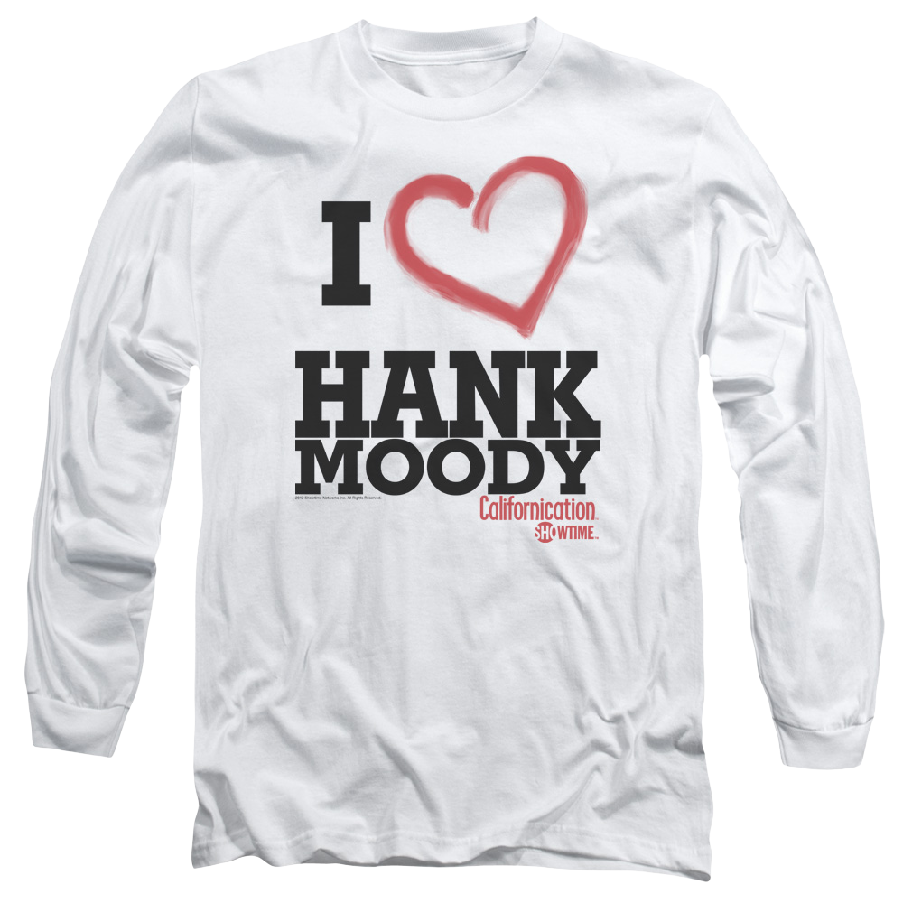 Californication I Heart Hank Moody - Men's Long Sleeve T-Shirt