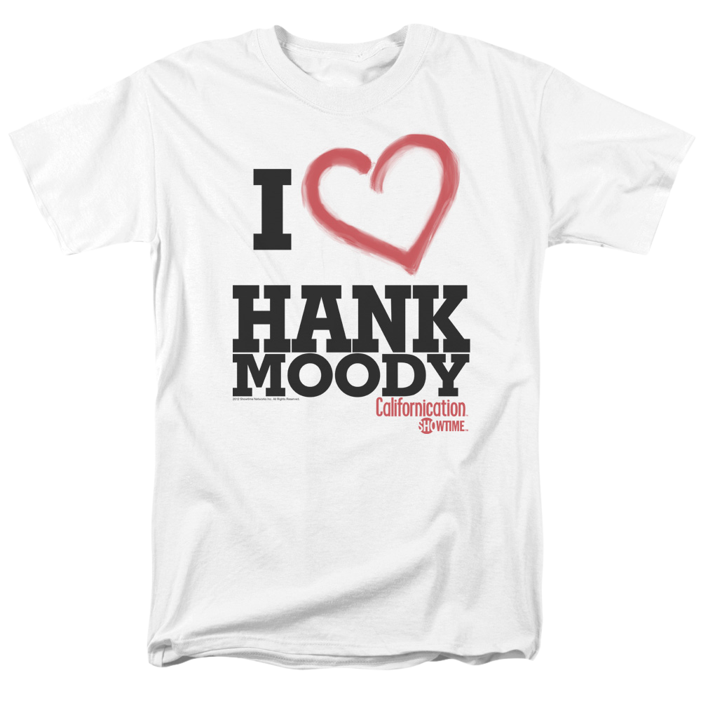 Californication I Heart Hank Moody - Men's Regular Fit T-Shirt