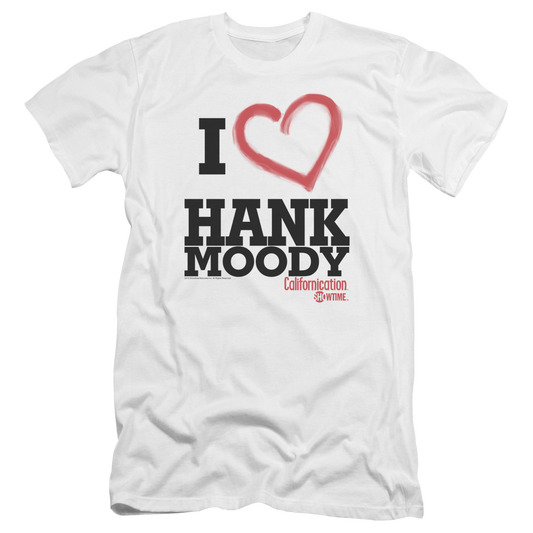 Californication I Heart Hank Moody - Men's Premium Slim Fit T-Shirt