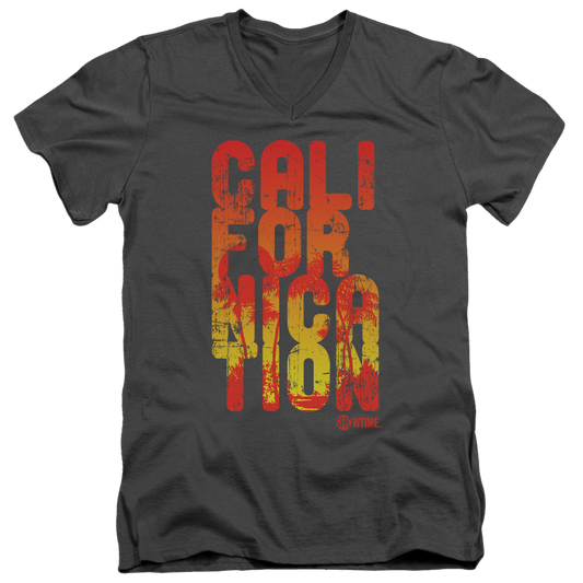 Californication Cali Type - Men's V-Neck T-Shirt