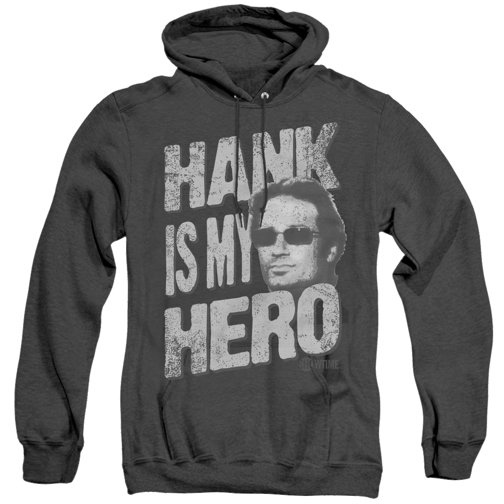 Californication Hank Is My Hero - Heather Pullover Hoodie