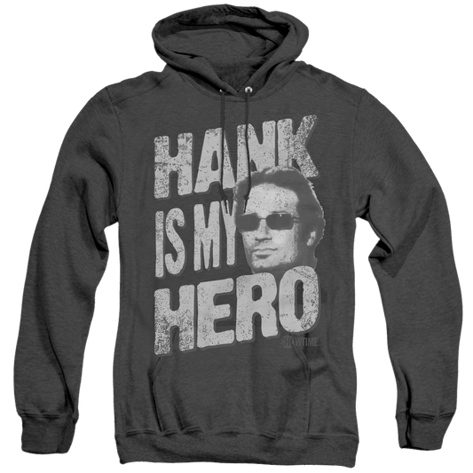 Californication Hank Is My Hero - Heather Pullover Hoodie