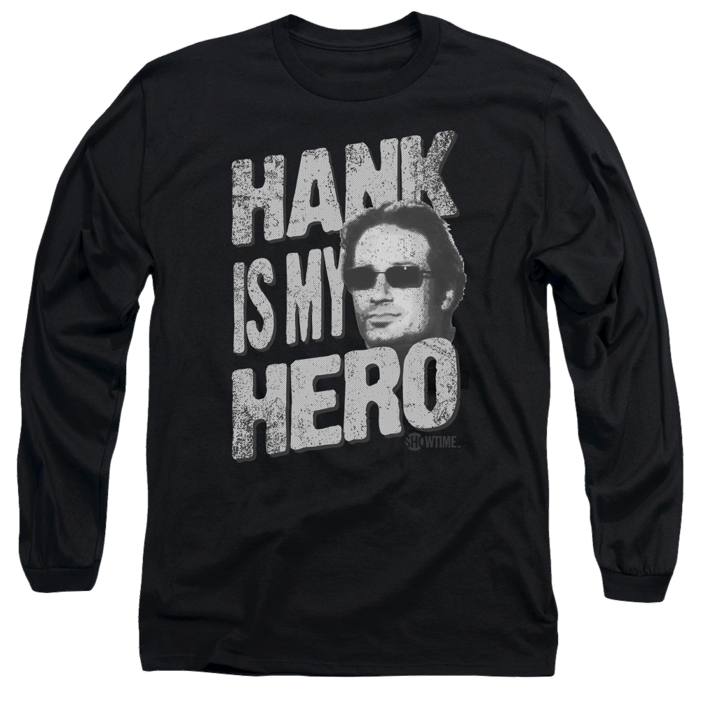 Californication Hank Is My Hero - Men's Long Sleeve T-Shirt