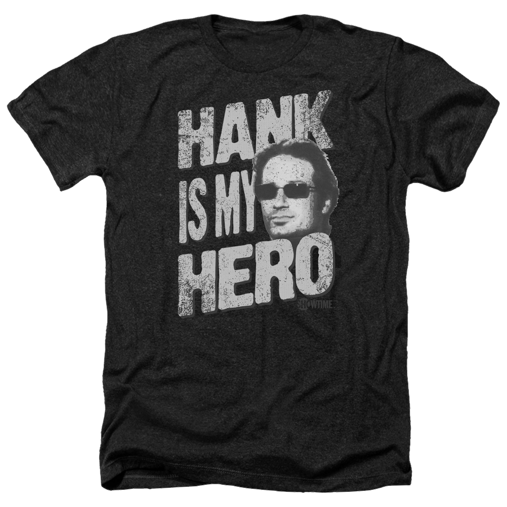 Californication Hank Is My Hero - Men's Heather T-Shirt