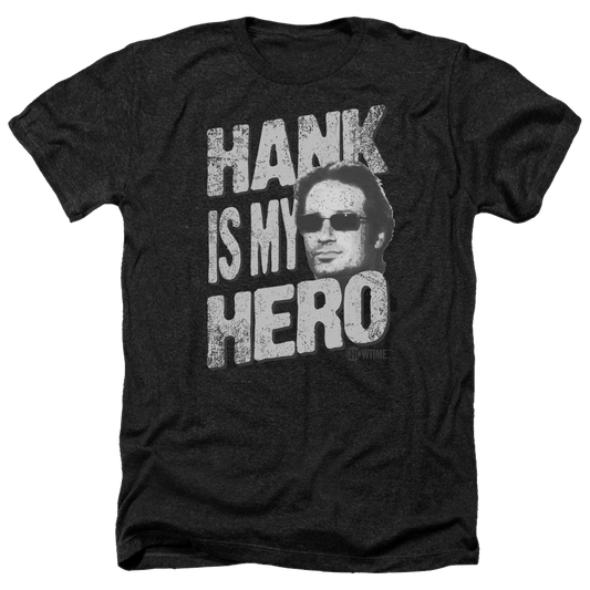Californication Hank Is My Hero - Men's Heather T-Shirt