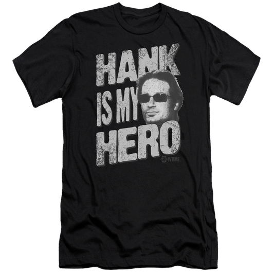 Californication Hank Is My Hero - Men's Premium Slim Fit T-Shirt