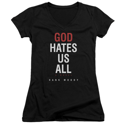 Californication Book Cover - Juniors V-Neck T-Shirt