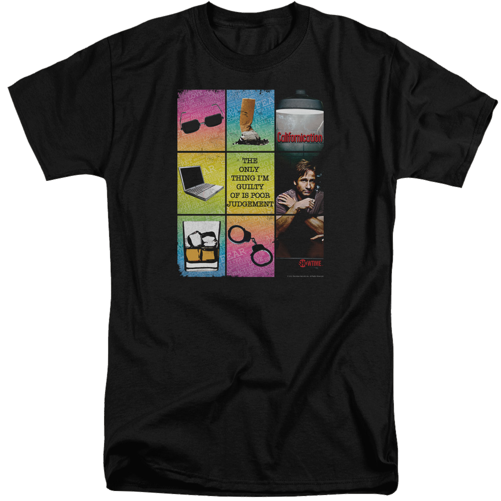 Californication Poor Judgement - Men's Tall Fit T-Shirt